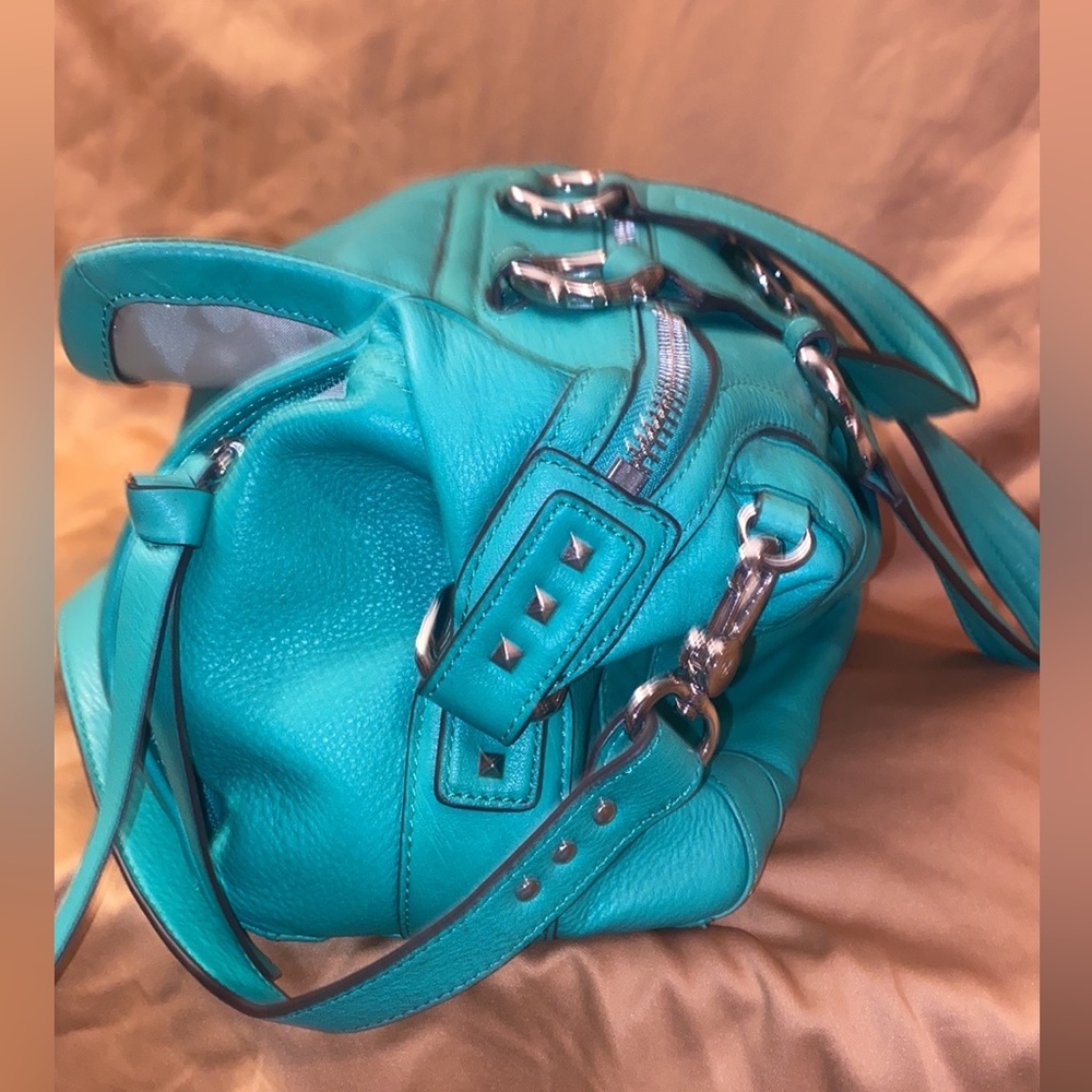 Aimee Kestenberg cross body leather satchel